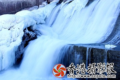 雪染宾河更娇美